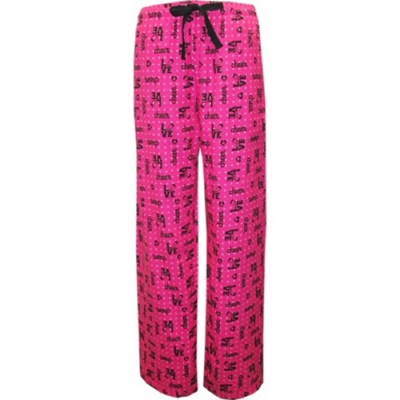 NEW LOVE Cheer Flannel Pants - Picture 2 of 4